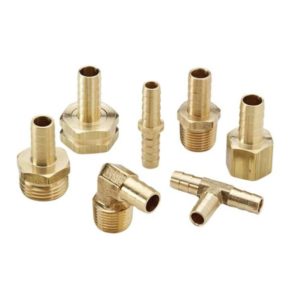 Brass-barb-hydraulic-fitting